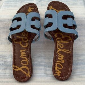 Sam Edelman Slide Sandals Bay size 8.5 EUC worn once!
